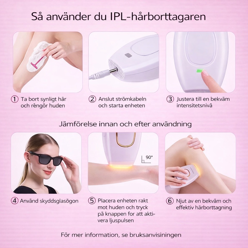 IPL Laser Hårborttagare